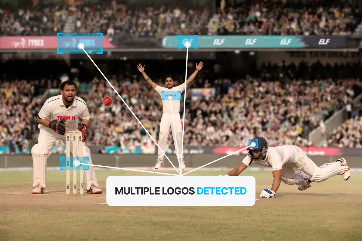 Meta-tag live content and verify brand logos to track proof of performance